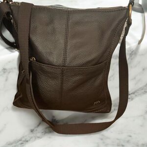 The Sak Brown Leather Crossbody bag
